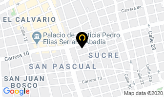 Mapa de Ruedas La 17 en Cali