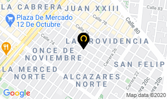 Mapa de Ruido Blanco S.a.s en Bogotá D.C