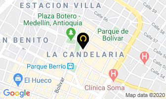 Mapa de Rural Envíos en Medellín