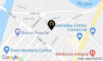 Mapa de Rutas Y Destinos en Montería