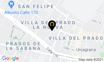 Mapa de Rv Electricidad en Bogotá D.C