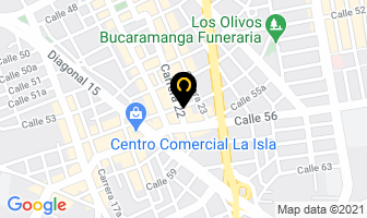 Mapa de Rv Tours en Bucaramanga