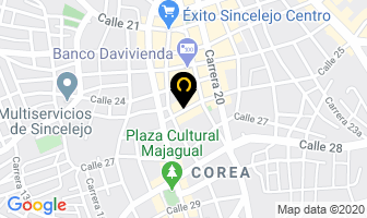 Mapa de Rxdental Digital en Sincelejo