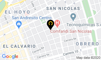 Mapa de S E R A U T O V A L L E en Cali