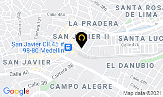 Mapa de S Y S Drywall en Medellín