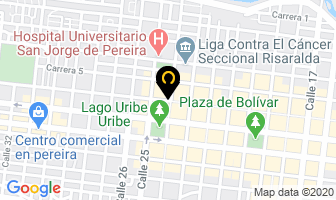 Mapa de Sabas Plazas Bionergetica Unip en Pereira
