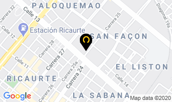 Mapa de Sabinco S.a. en Bogotá D.C