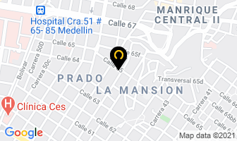 Mapa de Sabor Caserito en Medellín
