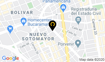 Mapa de Sabor Santandereano en Bucaramanga