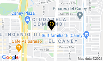 Mapa de Sabor Y Carbón en Cali