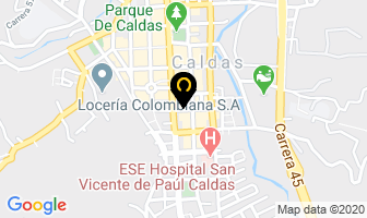 Mapa de Sabrosura Marina en Caldas