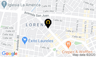 Mapa de Saeco S.a en Medellín