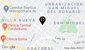 Mapa de Saeq Ltda en Medellín