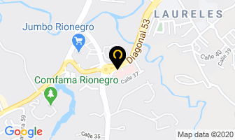 Mapa de Saespo Limitada en Rionegro