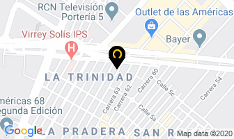 Mapa de Saeta International en Bogotá D.C