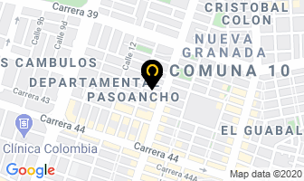 Mapa de Saetapc Servicios Audiovisuales en Cali