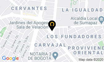 Mapa de Safety Colombia S.a.s. en Bogotá D.C