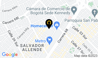 Mapa de Saga Marroquinera en Bogotá D.C