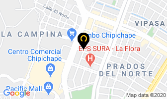 Mapa de Saga Publicidad en Cali