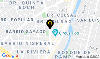 Mapa de Sago Impresores en Cúcuta