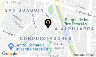 Mapa de Saijo Ltda en Medellín