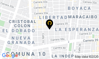 Mapa de Sain Ltda. en Cali