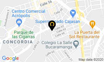 Mapa de Saint Moritz Baths en Bucaramanga