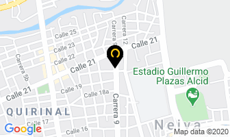 Mapa de Sala De Belleza Angelical en Neiva