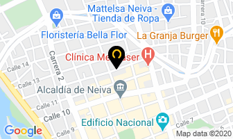 Mapa de Sala De Belleza D Class en Neiva