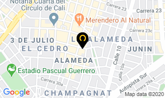 Mapa de Sala De Belleza D“ Lizeth en Cali