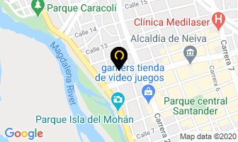 Mapa de Sala De Belleza Distinción en Neiva