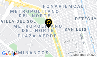 Mapa de Sala De Belleza Frida en Cali