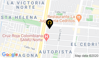 Mapa de Sala De Belleza Gente In en Bogotá D.C
