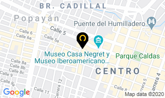 Mapa de Sala De Belleza Gentestilos en Popayán