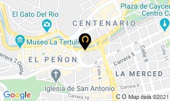 Mapa de Sala De Belleza Londres en Cali