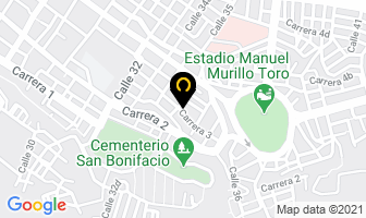 Mapa de Sala De Belleza Marya en Ibagué