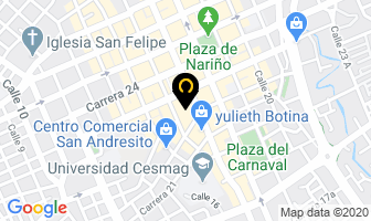 Mapa de Sala De Belleza Ocasiones en Pasto