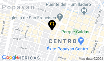 Mapa de Sala De Belleza Perfect Cut en Popayán