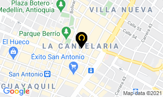 Mapa de Sala De Belleza Raza en Medellín