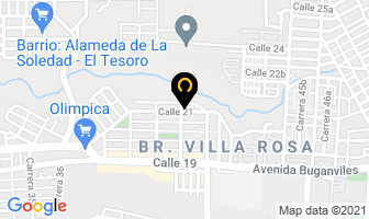 Mapa de Sala De Belleza Ruby`s en Neiva