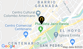 Mapa de Sala De Ensayo Granada en Cali