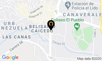 Mapa de Sala De Internet Elio en Cali