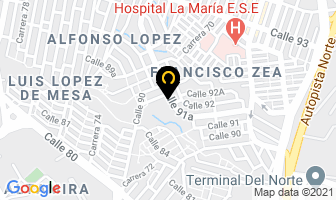 Mapa de Sala De Internet La Principal en Medellín