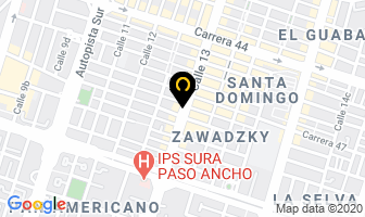Mapa de Sala De Uñas en Cali