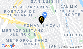 Mapa de Sala De Uñas Arte Y Estilo en Cali