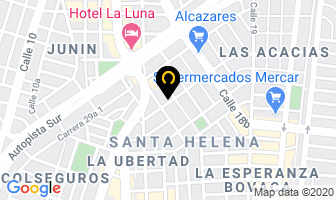 Mapa de Sala Internet en Cali