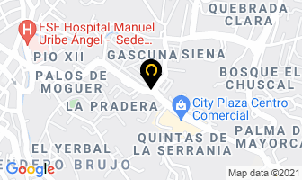 Mapa de Salamandra Ink Jet S.a.s. en Medellín
