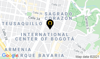 Mapa de Salas De Velación Colonial en Bogotá D.C