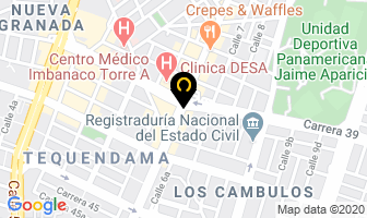 Mapa de Salazar César Augusto en Cali