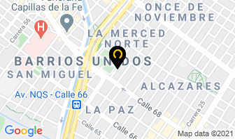 Mapa de Salazar Giovanny en Bogotá D.C